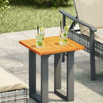 vidaXL Tafelblad vierkant 40x40x2 cm massief acaciahout, Verzenden, Nieuw