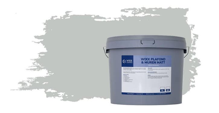 Wixx Plafond &amp; Muren Matt 5L, Doe-het-zelf en Bouw, Verf, Beits en Lak, Nieuw, Verzenden