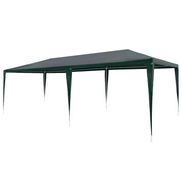 vidaXL Partytent 3x6 m PE groen, Tuin en Terras, Partytenten, Verzenden, Nieuw