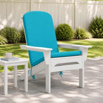 vidaXL Zon Ligzitzak Kussen GEMERT 100% Polyester Turquoise, Verzenden