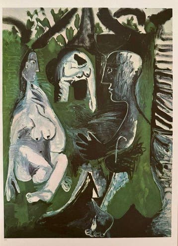 Pablo Picasso (1881-1973) - Lithograph: “Le Déjeuner sur