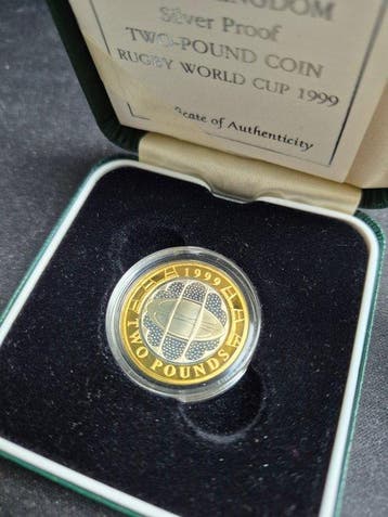 Verenigd Koninkrijk. Elizabeth II. 2 Pounds 1999 Fourth
