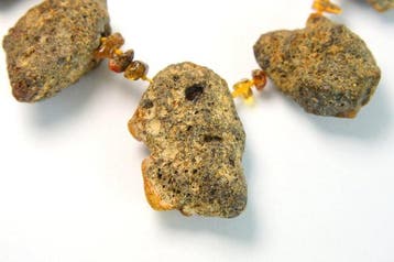 Ambre - Collier en ambre naturel de la Baltique avec de