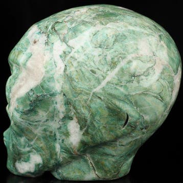 705 g XL Verdite Schedel – Fragment van de Makhonjwa-bergen