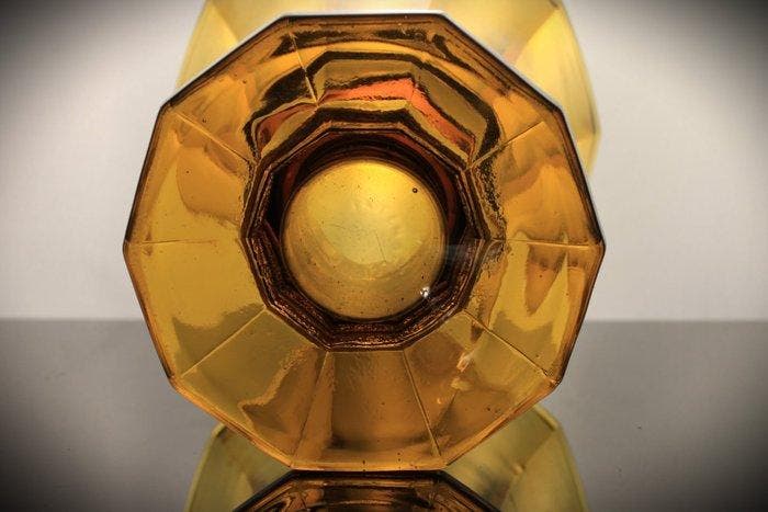 Scailmont - dekselvaas - Accent - Kristal, Antiek en Kunst, Antiek | Glaswerk en Kristal