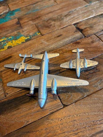 Dinky Toys - Speelgoed vliegtuig Dinky Toys – 3 vroege, Nieuw
