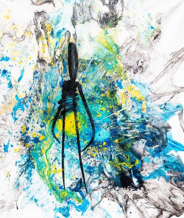 RAM - Debaser, Antiek en Kunst, Kunst | Schilderijen | Modern
