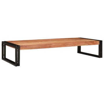 vidaXL Badkamerrek voor Bruin 120 x 50 x 23 cm Massief, Verzenden