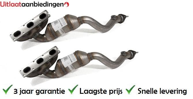 Dubbele Katalysator BMW 5 serie 520i - 525i - 530i, Autos : Pièces & Accessoires, Systèmes d'échappement, Envoi