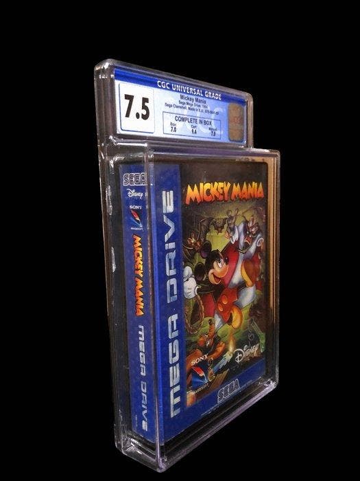Sega - Mega Drive - Mickey Mania - 1994 (CIB 7.5) CGC - Sega, Consoles de jeu & Jeux vidéo, Consoles de jeu | Accessoires Autre