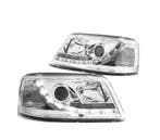 Phares Pour Volkswagen Vw T5 04.2003 08.09 Tru Drl Chromé, Verzenden