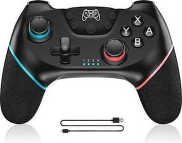 Nintendo Switch Pro Controller Zwart (Third Party), Ophalen of Verzenden