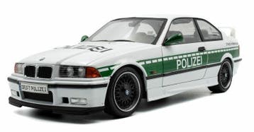 BMW M3 (E36) Solido Works Drift Polizei schaal 1:18 B9649, Hobby en Vrije tijd, Modelauto's | 1:18, Nieuw