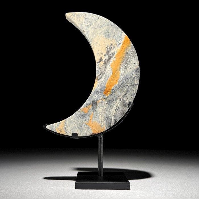 Geen minimumprijs - Prachtige Gele Maligano Jaspis, Antiek en Kunst, Kunst | Designobjecten