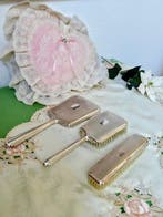 Vintage Toiletset - .835 zilver - Elegante drie-delige set, Antiek en Kunst