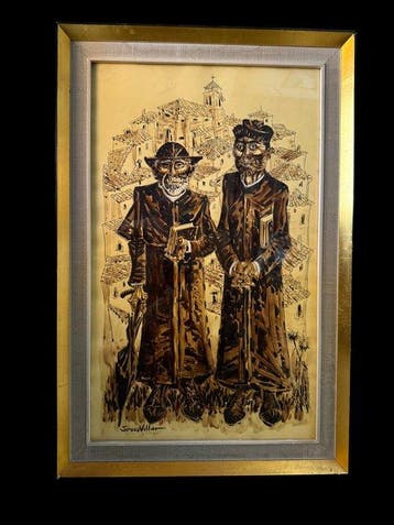 Jesus Villar (1930-2015) - Escena Pastoril