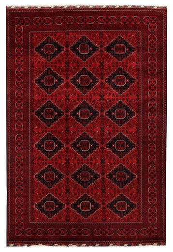 Afghan, Handgeknoopt tapijt van fijne kwaliteit,, Nieuw
