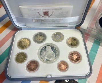 France, Vatican, Belgique. Important ensemble numismatique –