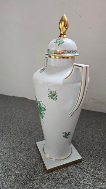 Herend - Vase - 6671 - Porcelaine à la cendre dos - Empire