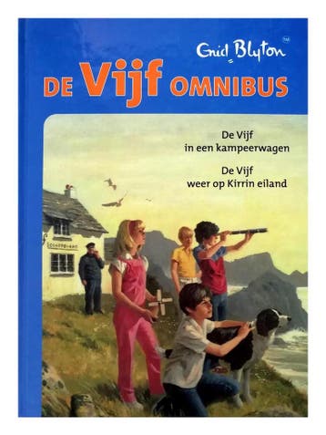 De Vijf Omnibus - In een kampeerwagen / Weer op Kirrin, Verzenden, Zo goed als nieuw, Enid Blyton