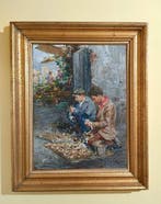 Giovanni Panza (1894-1989) - Napoli, i venditori daglio -