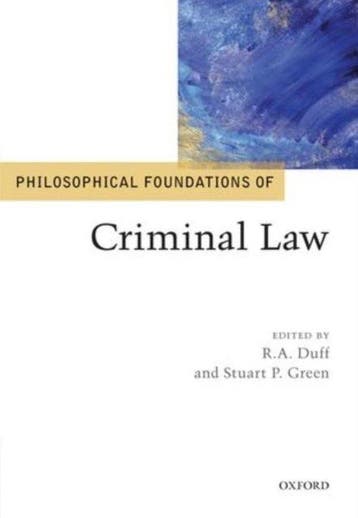 Philosophical Foundations Of Criminal Law 9780199673674, Boeken, Verzenden, Gelezen, R. A. Duff