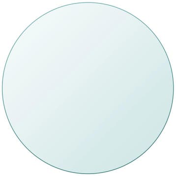 vidaXL Tafelblad van gehard glas 900 mm rond, Verzenden, Nieuw