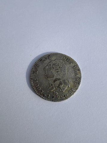 Frankrijk. Lodewijk XVI (Grondwet). 30 Sols 1792-A, Paris