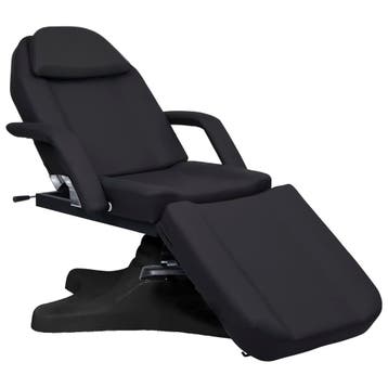 vidaXL Massagetafel 180x62x(86,5-118) cm zwart, Verzenden, Nieuw