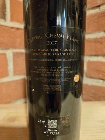 2017 Château Cheval Blanc - Saint-Émilion 1er Grand Cru