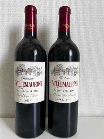 2015 & 2014 Château Villemaurine - Bordeaux, Saint-Émilion