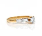 Anneau de mariage - 18 carats Or jaune - 0.79ct. tw. Diamant