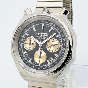 Citizen - Bullhead Hexagon Panda Dial - Sans prix de réserve