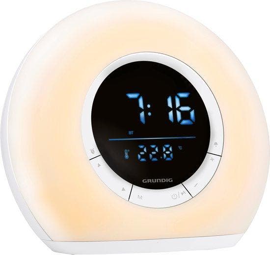 Grundig Wake-Up Light Wekker – Digitale Wekker met Radio.., Elektronische apparatuur, Wekkers, Nieuw, Verzenden