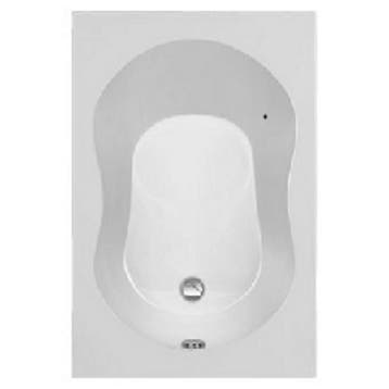 Zitbad Plieger Compact Acryl 120x80x41 cm met Poten Wit, Doe-het-zelf en Bouw, Ophalen of Verzenden, Nieuw, Bad