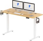 Zit sta bureau - Elektrisch - Verstelbaar - 140 x 60 cm - QE, Verzenden, Nieuw