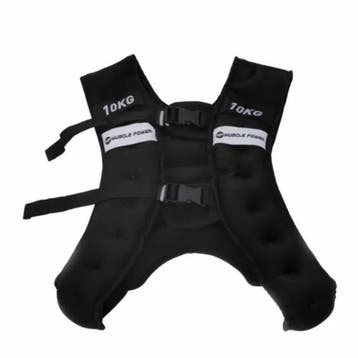Gewichtsvest soft 10 kg | Muscle Power fitness gewichten, Verzenden