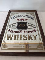 Miroir publicitaire Chivas Regal vintage – Blended Scotch