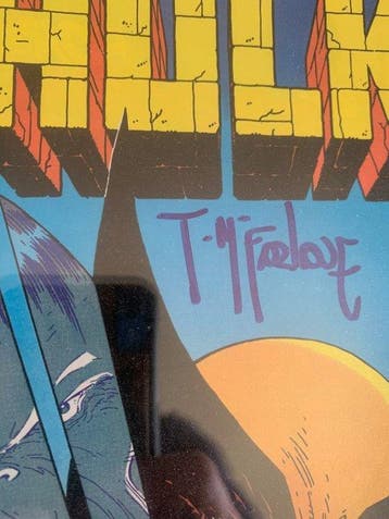 The Incredible Hulk #340 - Newsstand Edition - Signed by, Nieuw