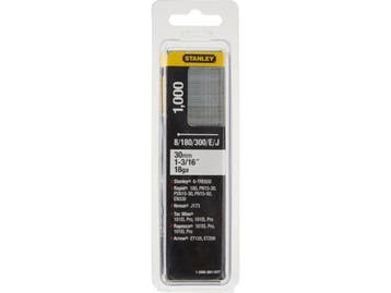 Veiling - 5x STANLEY Nagels 30mm Type J - 1000 Stuks - 1-SWK, Nieuw
