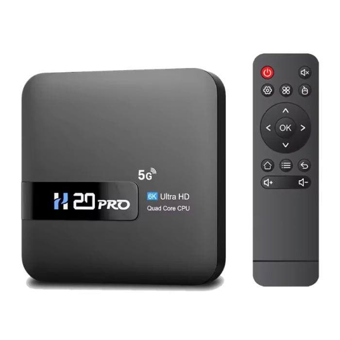 H20 Pro TV Box - Android Kodi Home Mediaspeler - 2GB RAM -, TV, Hi-fi & Vidéo, Accessoires de télévision, Envoi