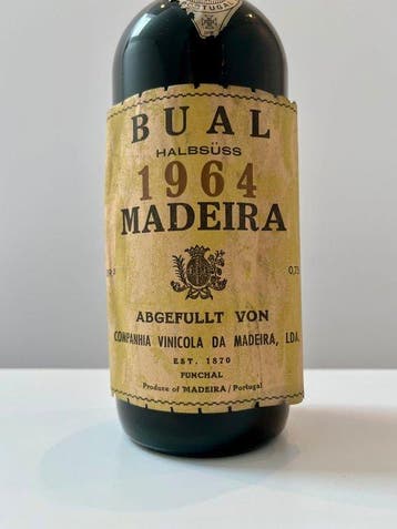1964 Companhia Vinicola da Madeira - Madeira Boal (Bual) - 1