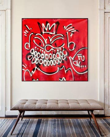 Timo Wedell - Scribbled Sovereign - XL- Basquiat Style