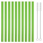 Fako Bijoux - Siliconen Rietjes XL - 10 Herbruikbare Rietjes, Verzenden