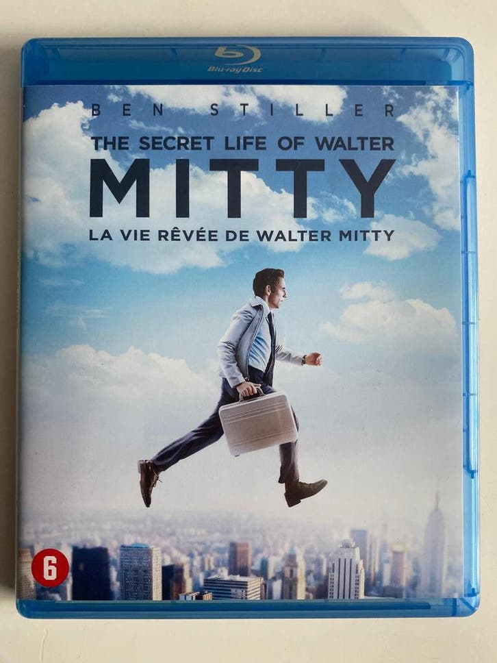 THE SECRET LIFE OF WALTER MITTY (BLURAY), Cd's en Dvd's, Blu-ray, Gebruikt