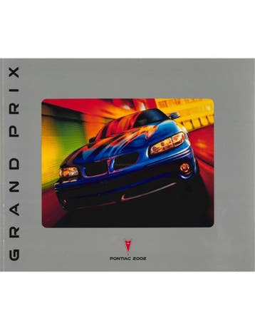 2002 PONTIAC GRAND PRIX BROCHURE ENGELS, Nieuw