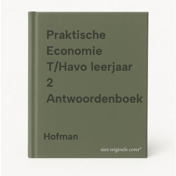 Praktische Economie T/Havo leerjaar 2 Antwoordenboek Hofman, Verzenden, Gelezen, Hofman