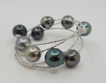 Armband - 18 karaat Witgoud, ALGT Gecertificeerd - 10,5x12, Nieuw
