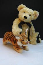 Steiff: Teddybeer & Tijger set, Hong Kong 1997-1998 -