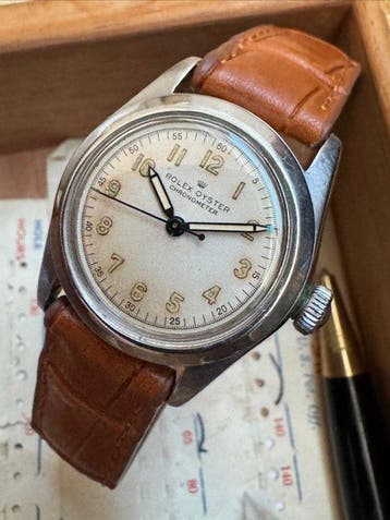 Rolex - Oyster chronometer Superbalance - ivory patina dial, Nieuw